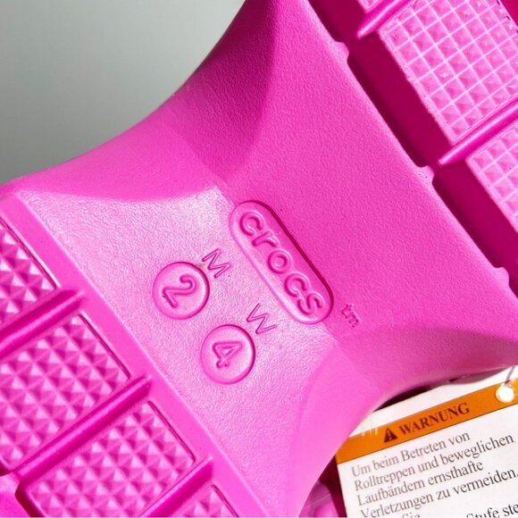 NWT Crocs Platform Sanrio Stomp Sandals, My Melody and Keromi Platform Shoes - Picture 7 of 13